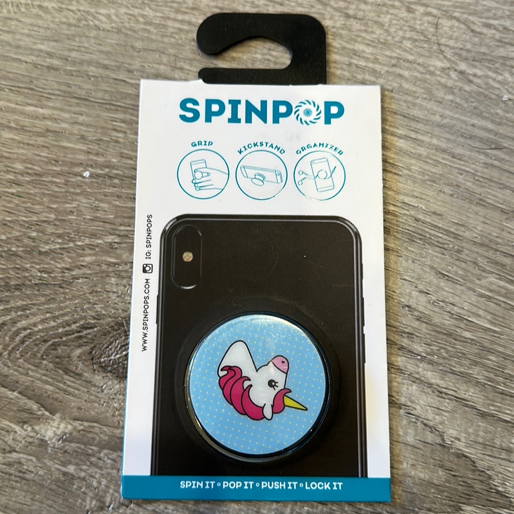 Unicorn Spin Pop Pop Socket for Phone